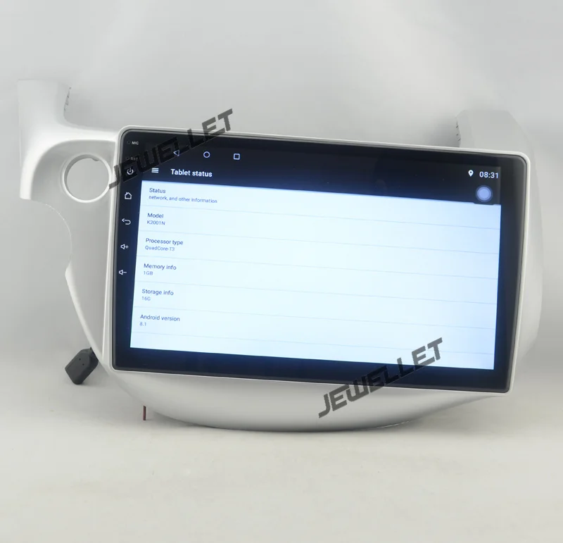 10 1 "четырехъядерный 2.5D ips экран Android Автомобильный gps Радио навигатор для Honda fit