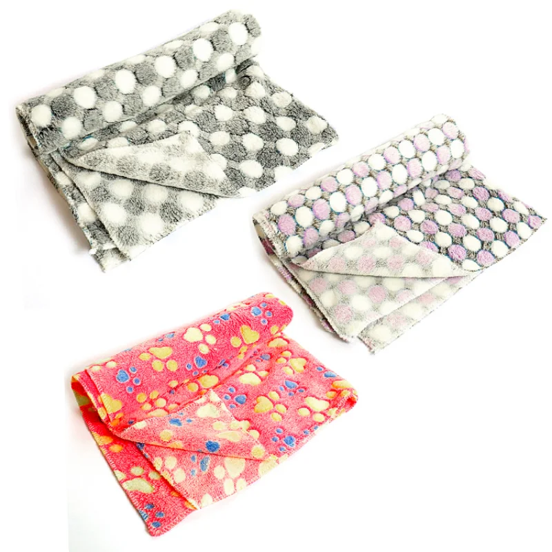 Коврики для домашних животных собак кошек мягкое одеяло щенков теплое Флисовое