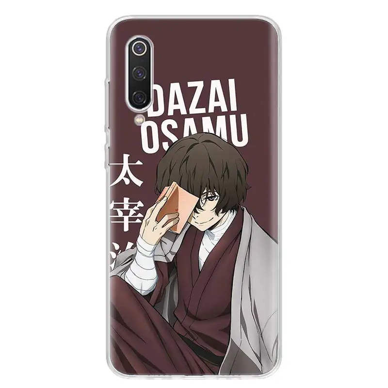 

Japan anime bungou stray dogs Dazai Osamu Phone Case for Xiaomi Redmi Note 9 9S 8T 8 7 8A 7 7A 6 6A 5 5A 4X S2 K20 K30 Pro Fashi