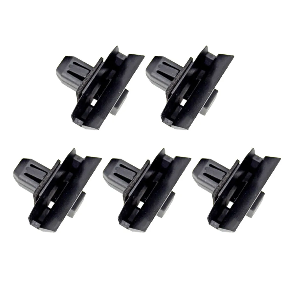 

5Pcs Bumper Moulding Clips Black Nylon Bumper Front Moulding Brand New