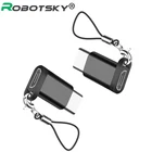 Адаптер Robotsky USBType C OTG, Переходник USB Type C (штекер) на Micro USB (гнездо) для MacBook, Samsung, Huawei, разъем USB C OTG