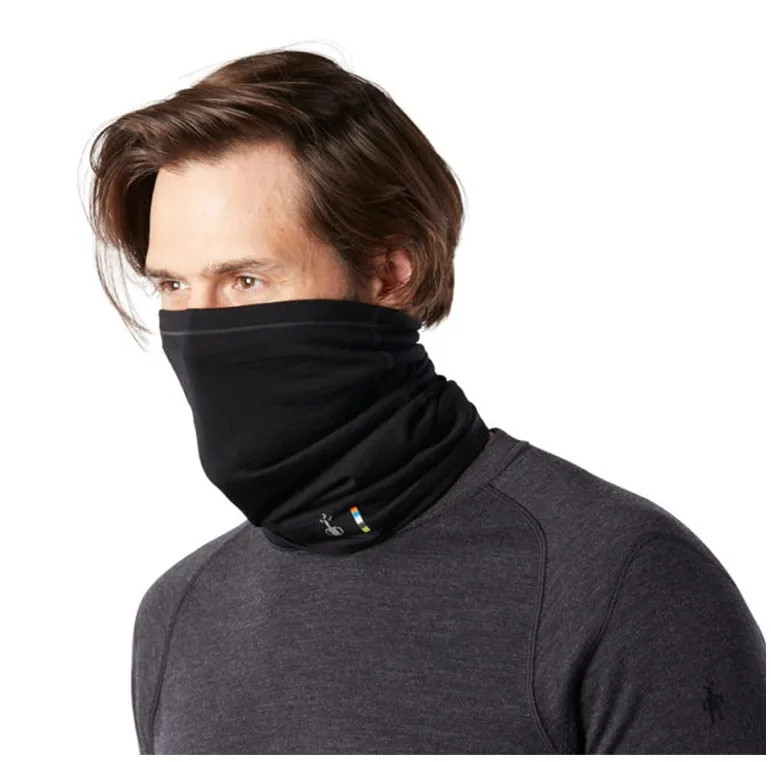 Мужская и женская мериносовая шерсть шарф для лыжного спорта 1 слой теплый осень