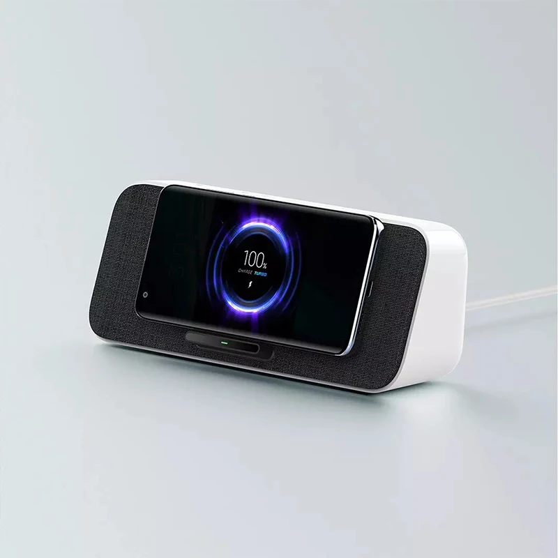 Bluetooth Колонка Xiaomi 30 Вт 5 0 Беспроводная зарядка для Mi 10 S20 iPhone 11 BT воспроизведение