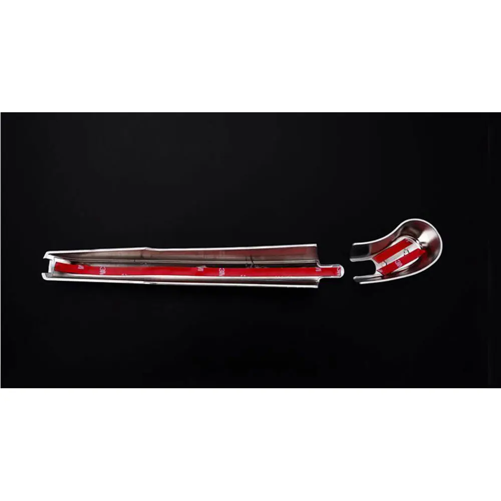 Для BMW X1 F48 2016 -2020 X2 F47 2018-2020 ABS Chrome Защита от солнца на заднее стекло
