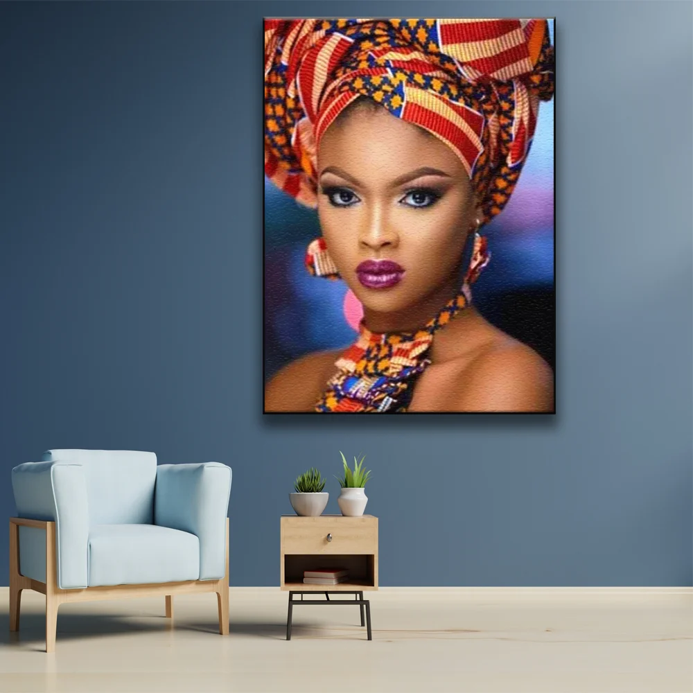 Набор для раскрашивания по номерам в африканском стиле взрослых|Картины номерам|