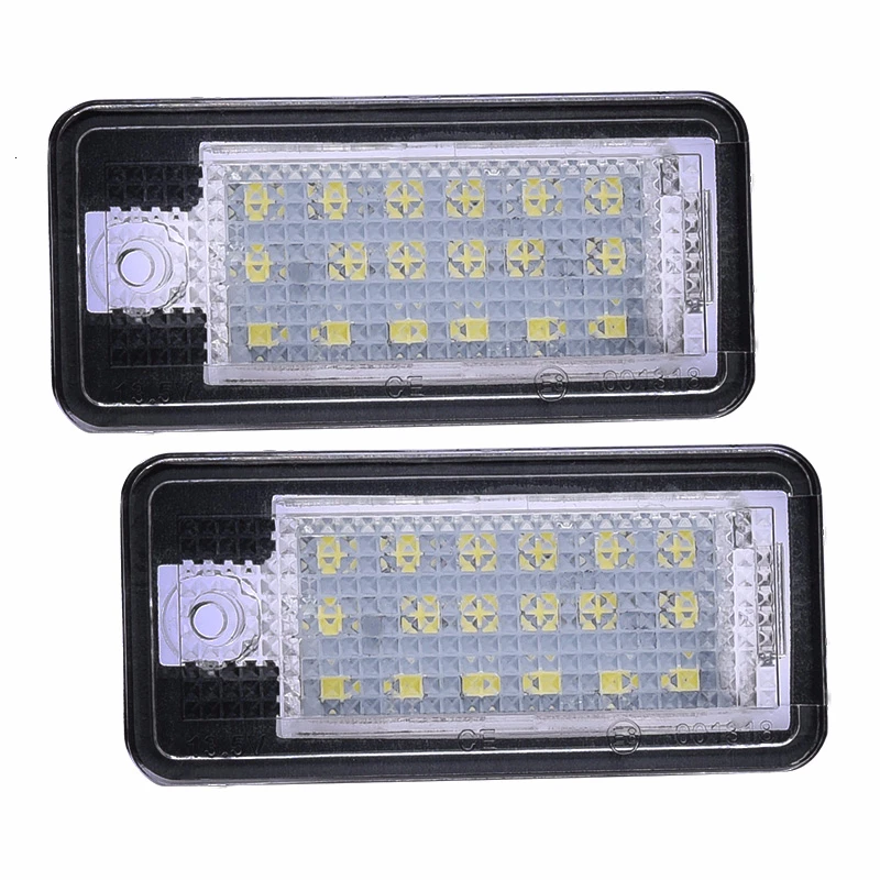 1 шт. Автомобильные светодиодные лампы для номерного знака задние фары 03 18 Ford Focus C