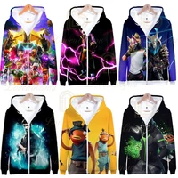 fortnite gaming hoodie 3d print fortress night sweatshirt cosplay costumes boysgirlskids zipper hoodies anime clothes