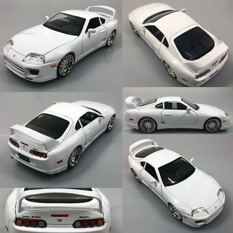 JADA 1/24 масштабная серия фильмов Модель автомобиля игрушки Тойота Супра литая металлическая модель автомобиля игрушка для коллекции, подарок, дети