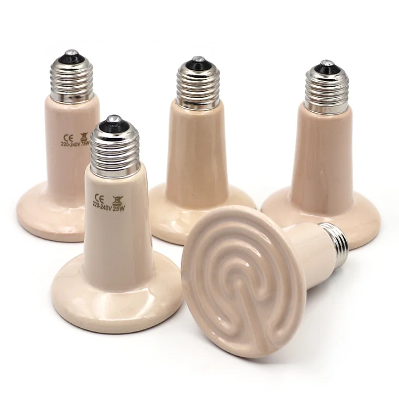 Нагревательная лампа для домашних животных инфракрасный керамический