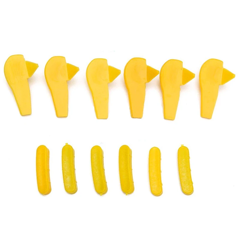 

Kit Protector Tire Changer Pads Replacement Rim Set Yellow 12pcs Insert