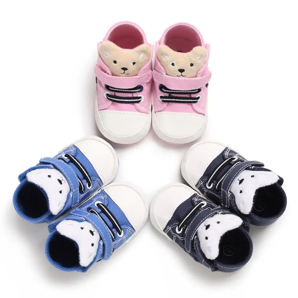 

Newborn Cute Baby Boys Girls Toddler Soft Soled Anti-Slip Sport Sneakers