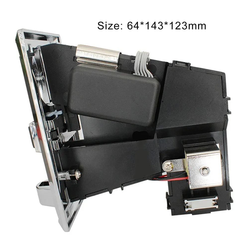 

Durable Programable Plastic Multi Coin Acceptor Electronic Roll Down Coin Acceptor Selector Mechanism Side Coin Selector