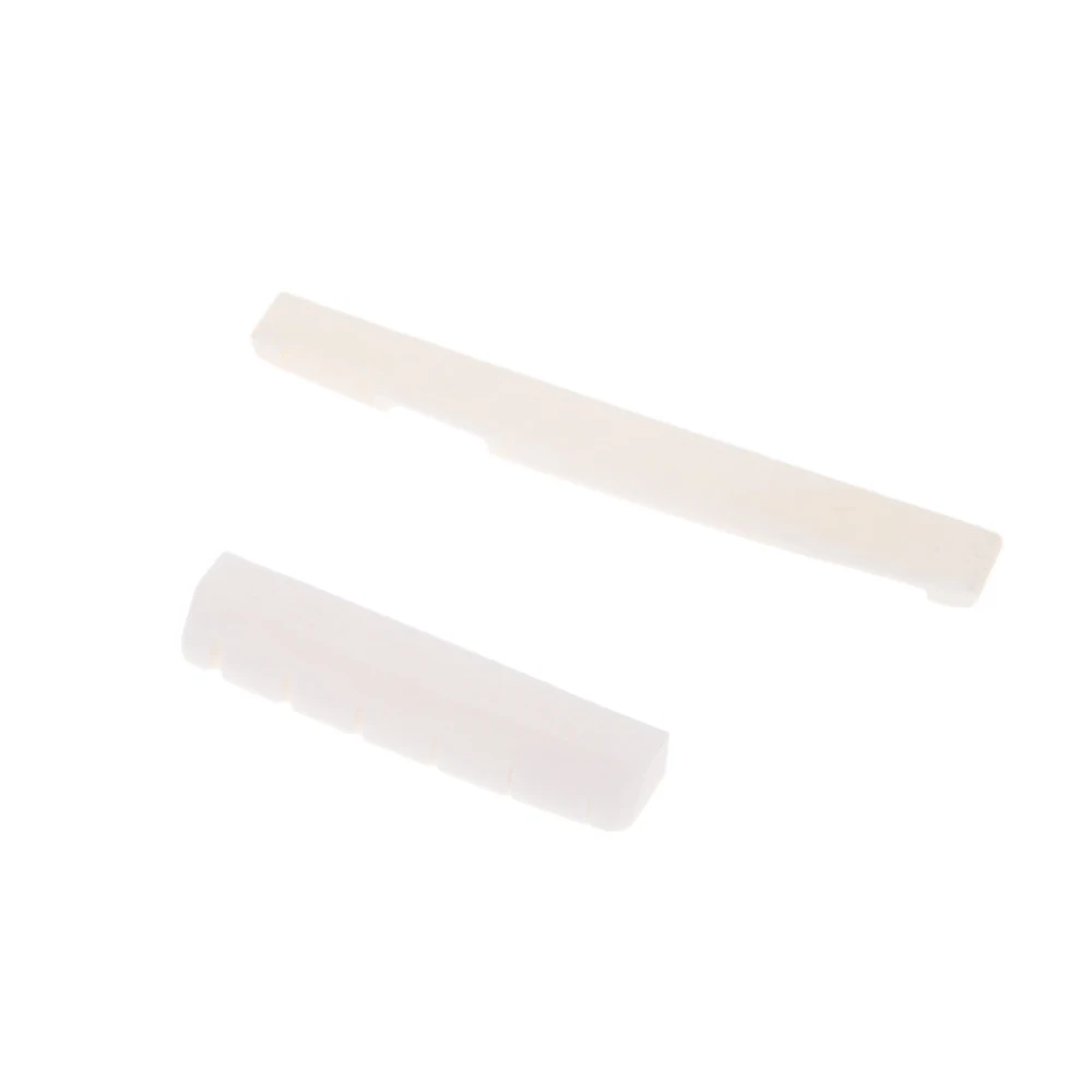 

Bone Saddle and Nut for 6 String Acoustic Guitar Accessory