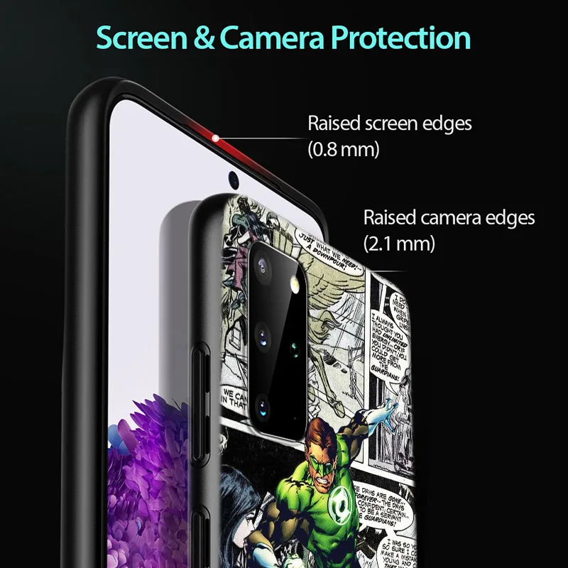 

Marvel Comic For Samsung Galaxy Note 20 10 9 8 Plus Ultra Lite M31 M31S M10 M20 M02 M30 M40 Soft Phone Case