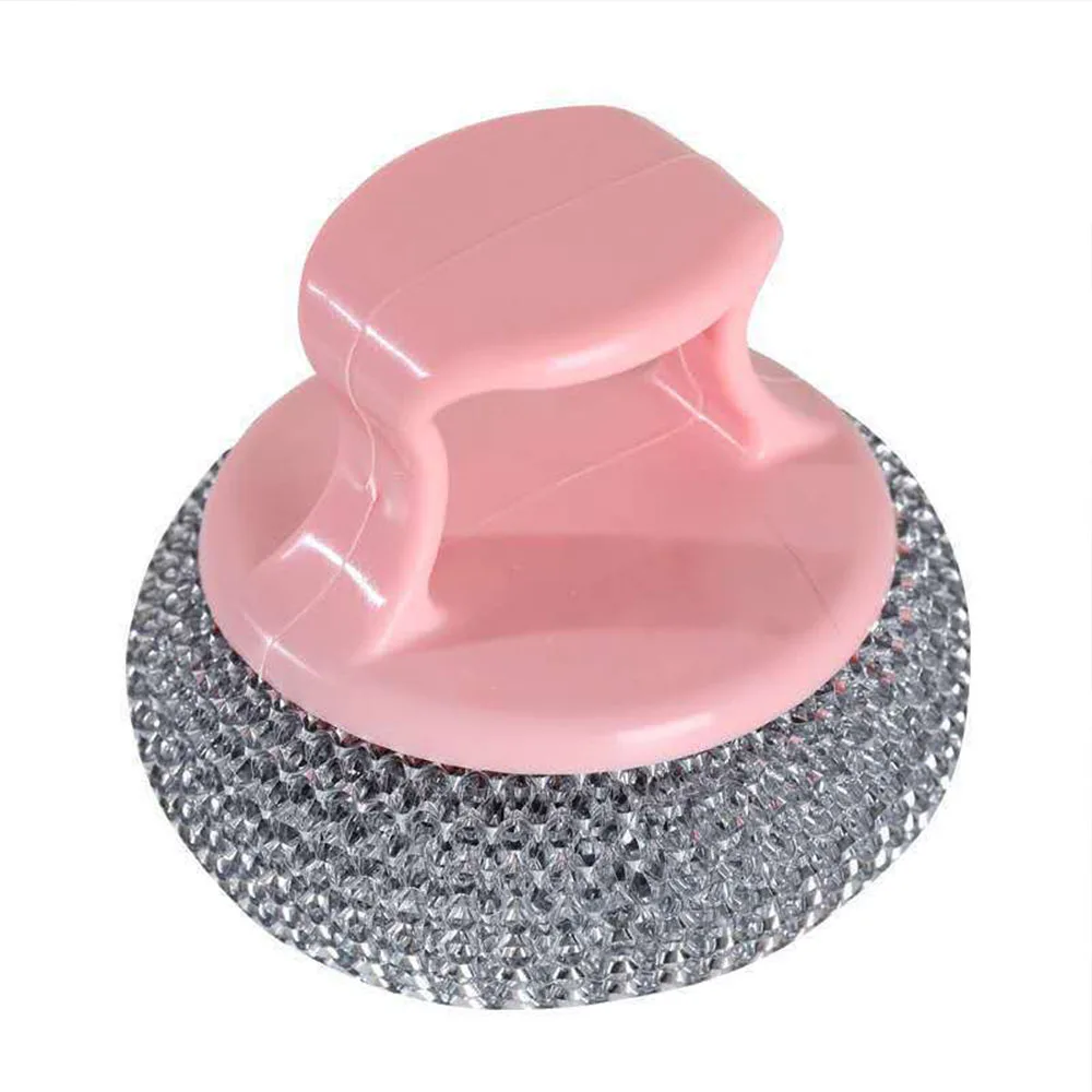 

Brush Pot Washing Dishes Kitchen Removable and Washable Steel Wire Ball Kitchen Cleaning Tools Kitchen Cleaning Ball