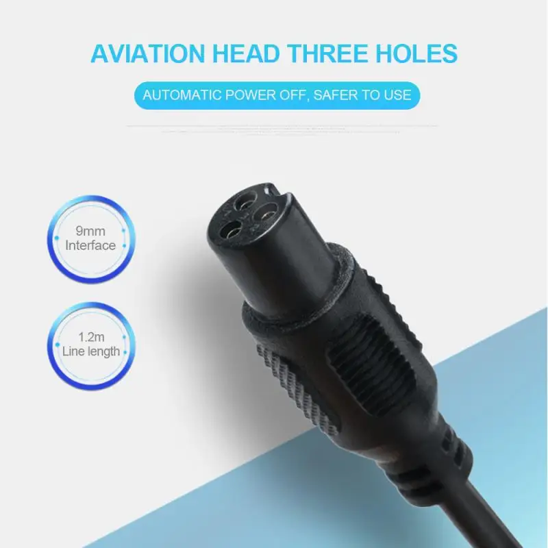 

Electric Scooter Accessories Chargers Scooter Power Adapter 42V 2A Power Adapter Charger Balancing Scooter Hoverboard Plug