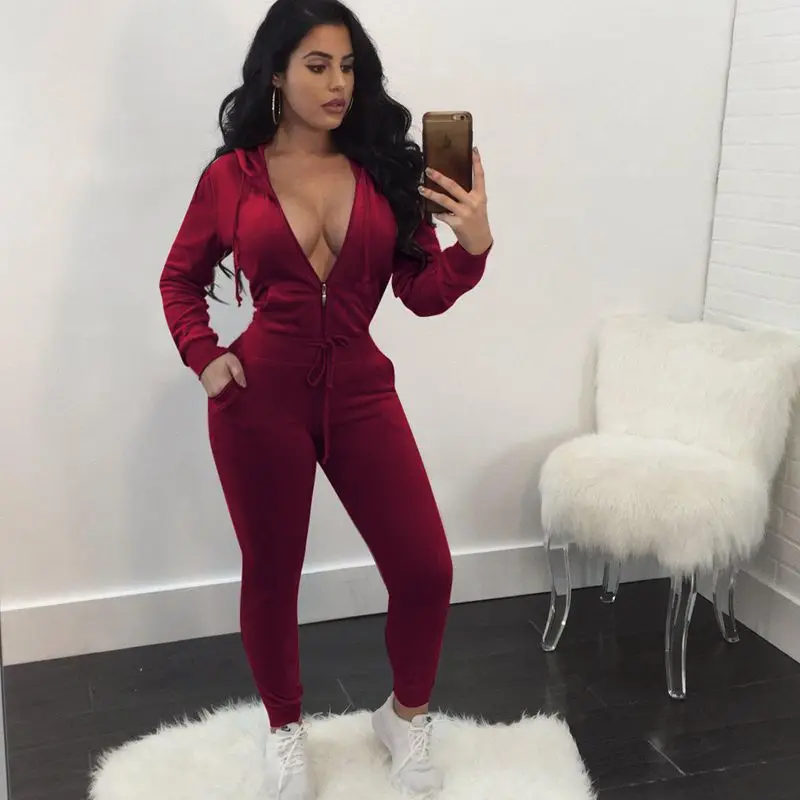 

Fall 2021 Fashion Sexy Two Piece Set Women Hooded Crop Top+Pants Sets Juicy Coutoure Tracksuit Club Outfits Wholesale Items