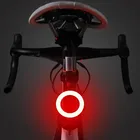 Светильник светильник задний велосипедный Водонепроницаемый светодиодный с зарядкой от USB и аккумулятором