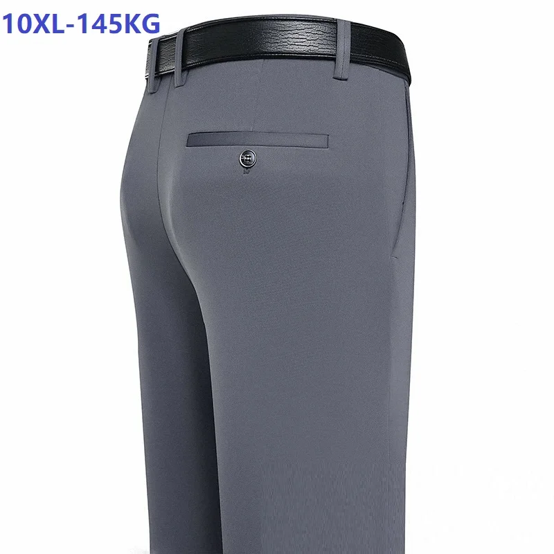 FAISIENS Новинка мужские костюмные брюки 9XL 10XL Большие размеры классические деловые