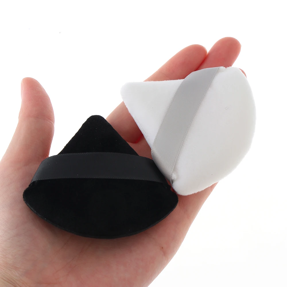 Спонж для макияжа лица черно-белый 1 шт. |