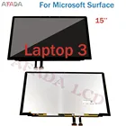 15-дюймовый ЖК-дисплей для ноутбука Microsoft Surface 3 Surface Laptop3 1867 1868 1873, Замена ЖК-дисплея кодирующий преобразователь сенсорного экрана в сборе