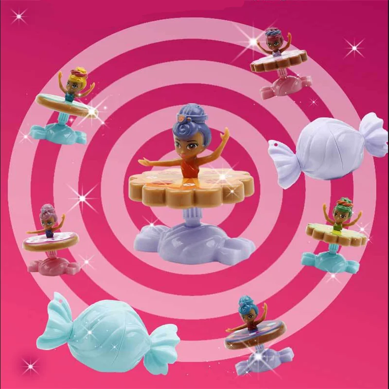 Кукла-сюрприз вращающаяся случайная глухая коробка конфетный шар снос