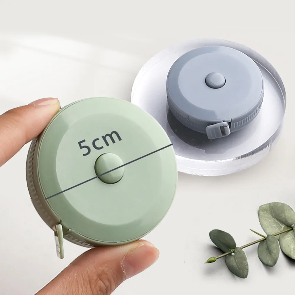 

110cm Sewing Tailor Tape Measure Retractable Body Height Measuring Meter For Waist Circumference Sewing Roll Tape