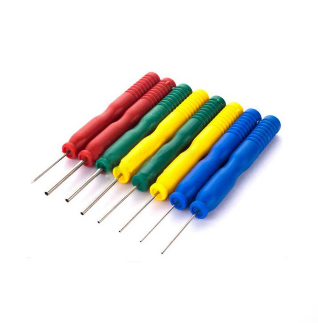 8 шт./лот антипригарный набор из оловянных пустотелых игл нержавеющей стали