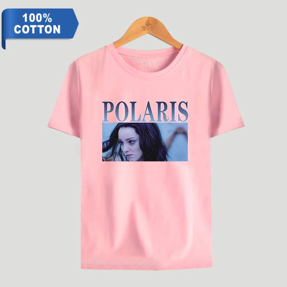 

Мужская/женская футболка с принтом Polaris, Повседневная футболка с коротким рукавом, лето 100%
