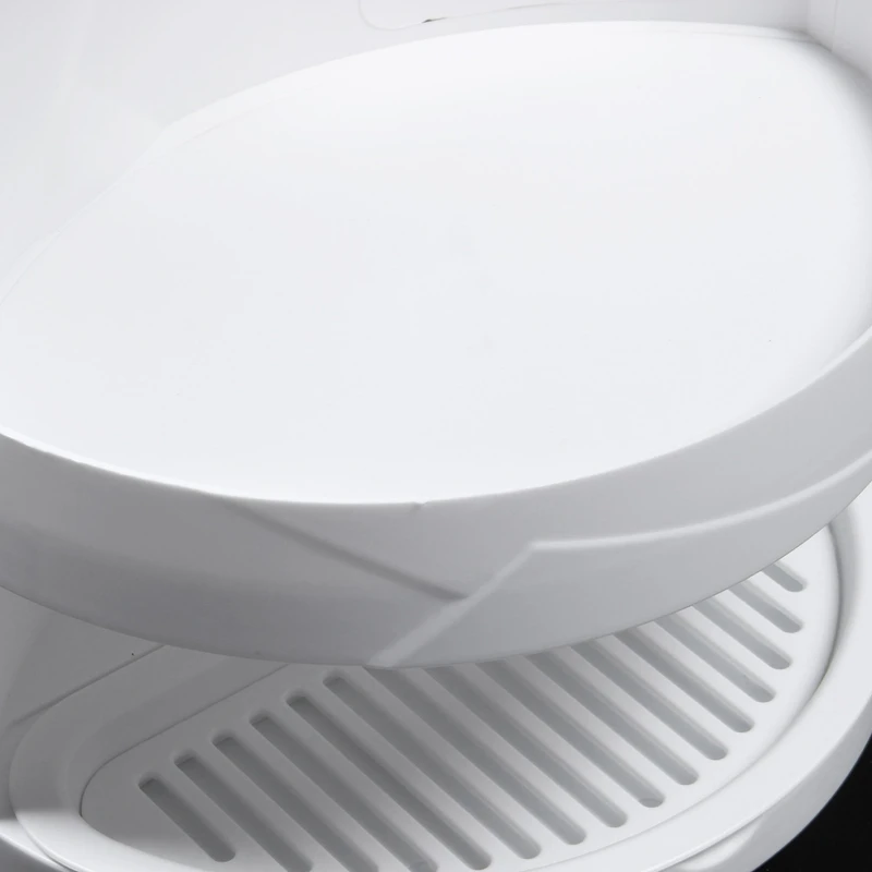 

Bathroom 360 Degree Rotating e Shelf Kitchen Toilet Shelf Corner Shelf Bathroom Storage Rack Cabinet Multi Layer Storage