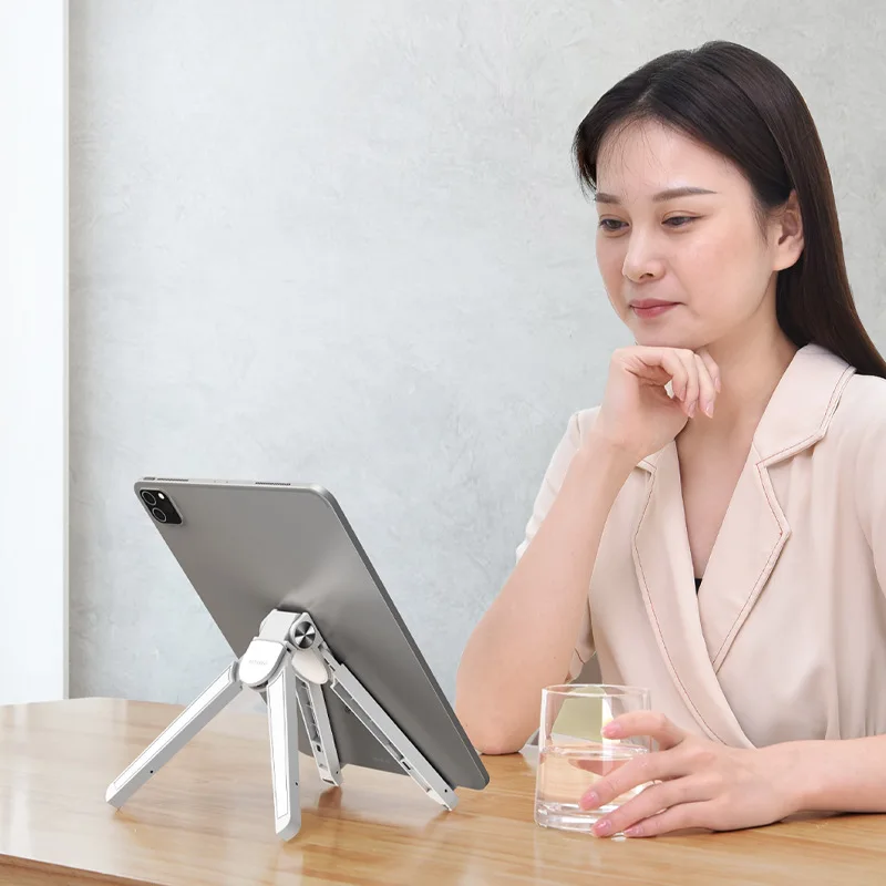Портативная Регулируемая Складная Алюминиевая Подставка для ноутбука