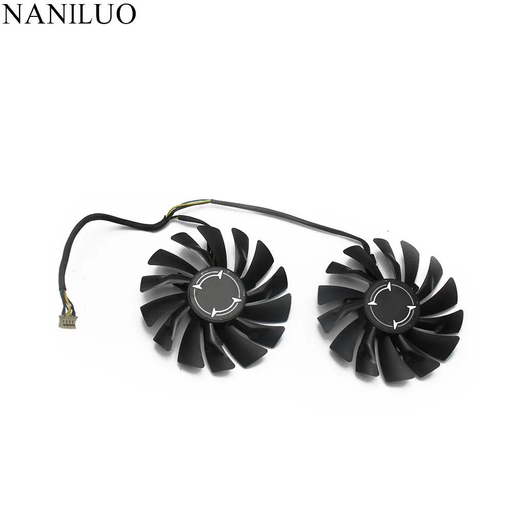 2 шт./лот 4PIN PLD09210S12HH RX 470/480/570/580 охлаждающий вентилятор для AMD Материнская плата MSI RX470 RX480 RX570 RX580 Броня вентилятор видеокарты