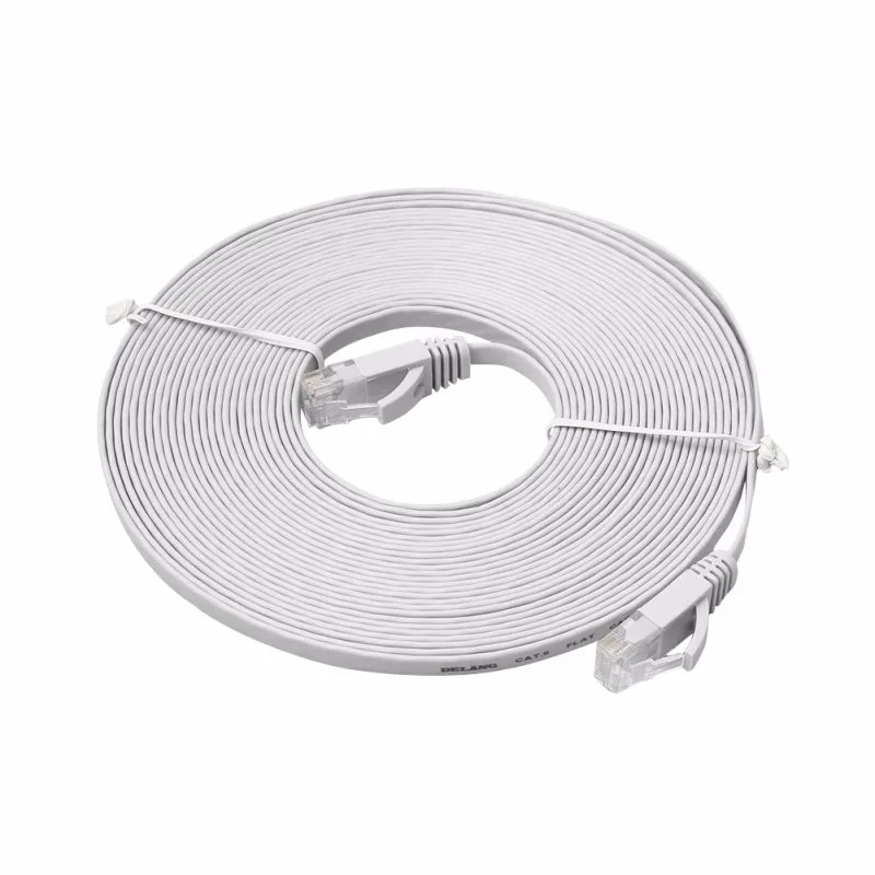 Универсальный 1 м 2 3 5 10 CAT 6 плоский UTP Ethernet кабель RJ45 патч LAN линия сетевой