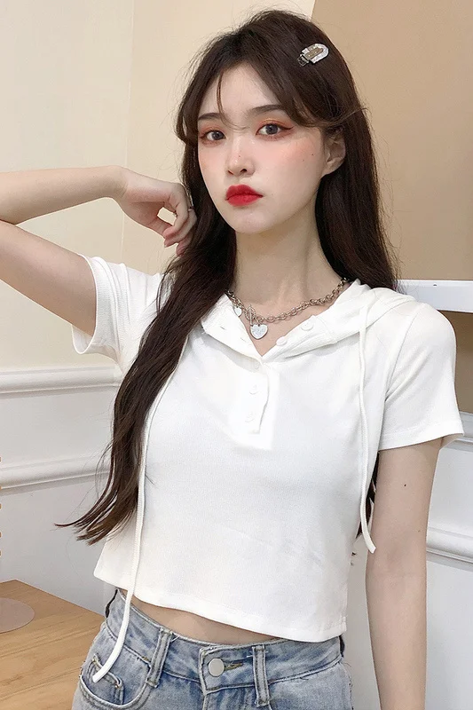 

Real Shot Short-Sleeved T-shirt for Women Summer 2021 New Short befree