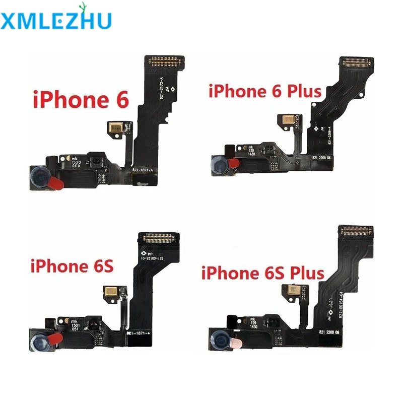 50 шт. Передняя маленькая камера гибкий кабель для iphone 5 5s 6 6s плюс датчик близость