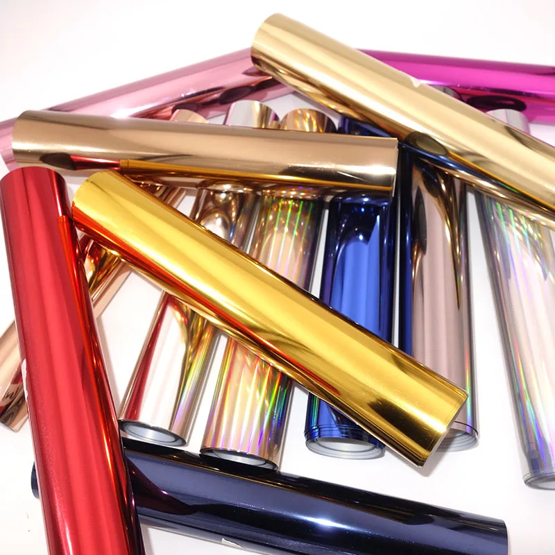 Бесплатная доставка 1 рулон 25x50 см мягкая металлическая Термотрансферная