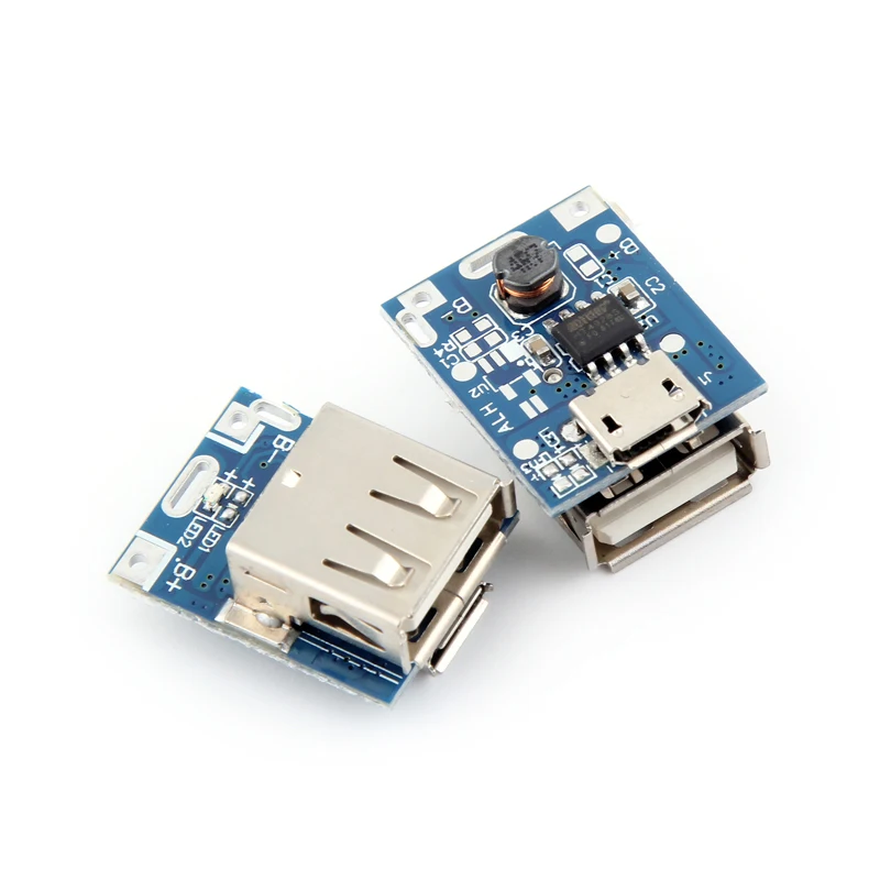 5 шт. В Повышающий Модуль питания литиевый LiPo аккумулятор плата для зарядки