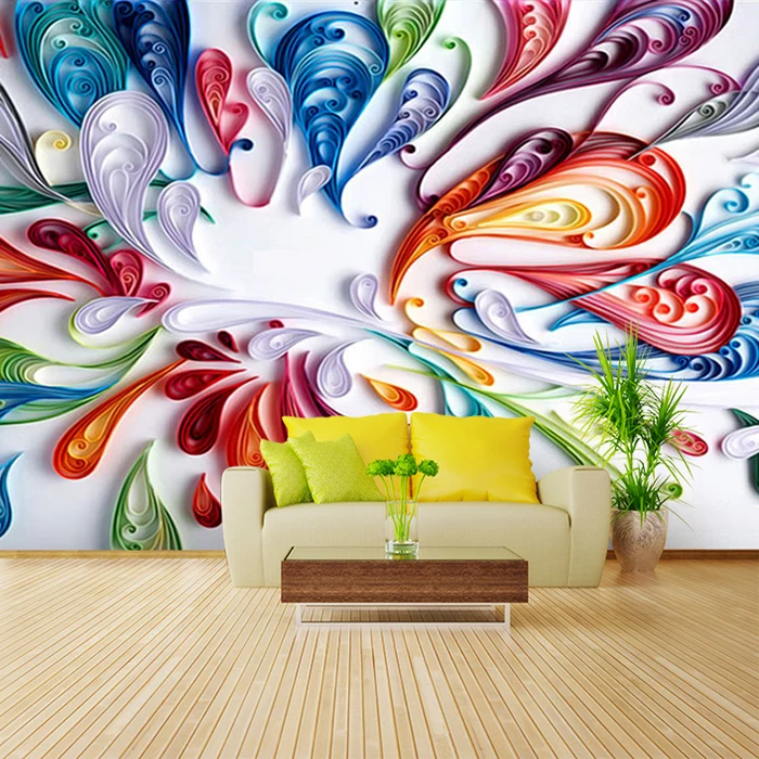 Пользовательский размер современный минималистичный акварельный