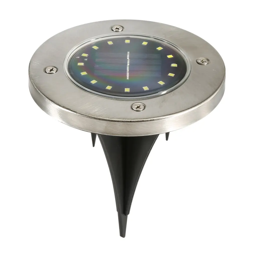 

New 16LED Solar Light Ground Lamp Eco-friendly Solar Power Home Security Lamp Waterproof Garden Buried Stair Lights