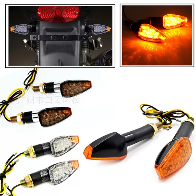12V классический мини Байк мигающий индикатор для мотороллера гоночный moto