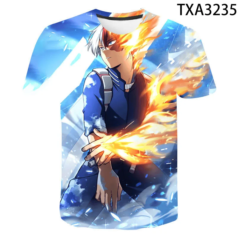 

3D Printed Streetwear T-shirt My Hero Academia Boku No Hero Academia Boy Girl Kids Fashion Men Women Children Casual Tops Tee