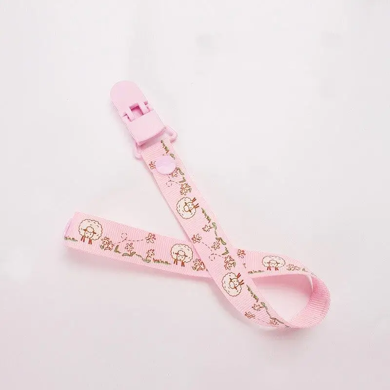 

1pc Baby Pacifier Clip Chain Dummy Holder for Nipples Children Polyester Pacifier Clip Pacifier Adjustable Holder for Nipples
