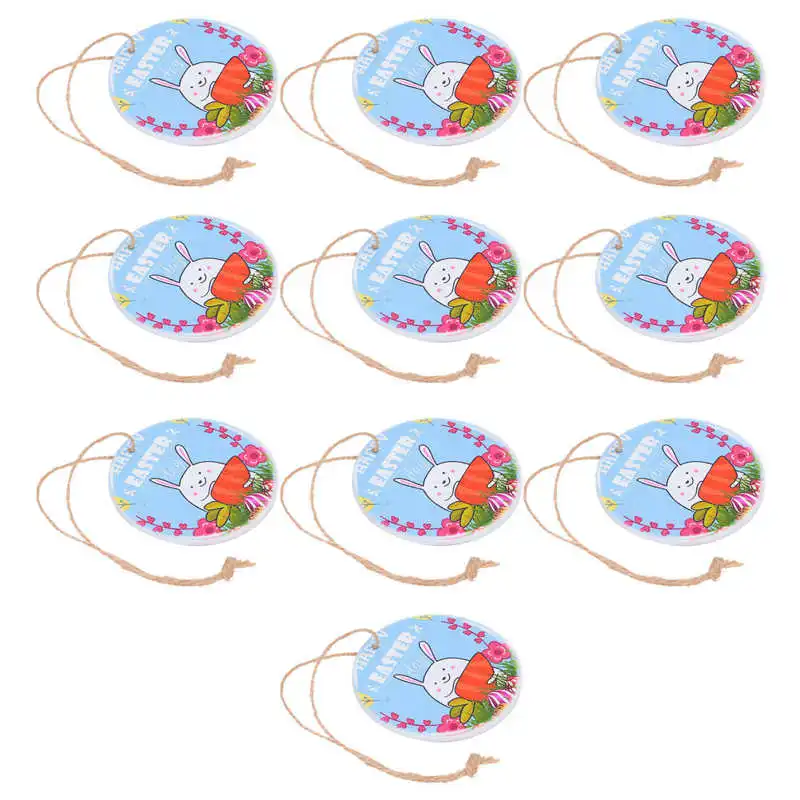 Круглая дверная вешалка деревянный подвесной знак 7 см/дюйма круглые цветные