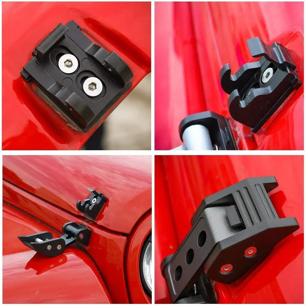 Новый для Jeep Wrangler JL неограниченное количество аксессуаров капот защелка замок