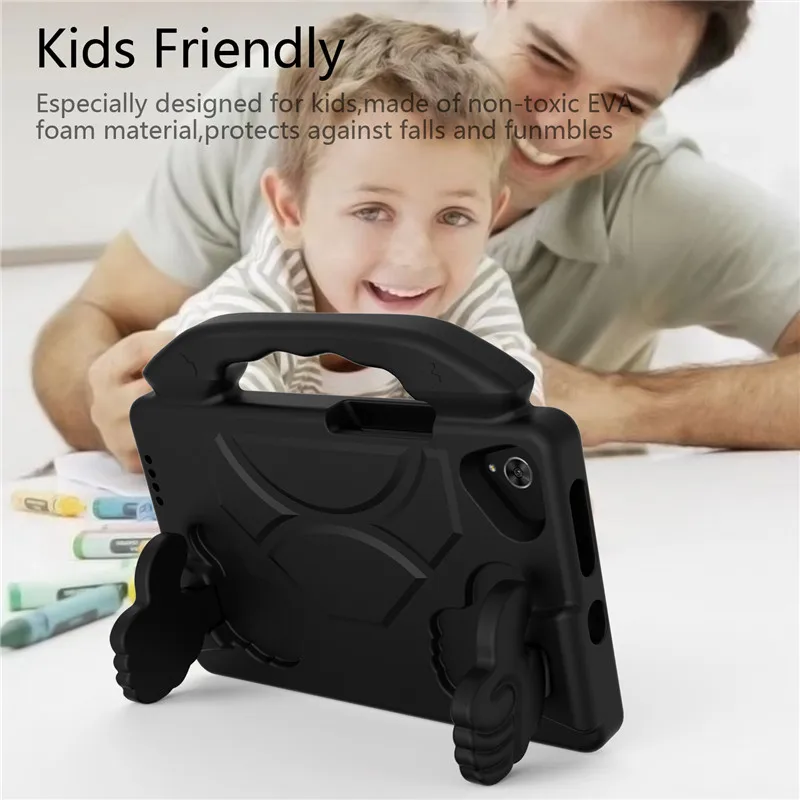 

Cute Kids Shockproof Cover Case with Kickstand For Huawei MediaPad T3 8.0 KOB-L09 KOB-W09 8" Tablet PC Portable Protective Shell