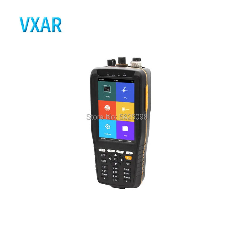 Новый смарт рефлектометр OTDR 1310 1550 нм с VFL/OPM/OLS без сенсорного экрана VX290 оптический