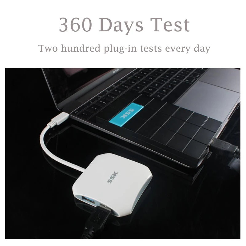 SSK usb концентратор c MacBook хаб 3 0 Передняя панель type многопортовый usb-адаптер порт usb-c