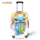 Разноцветный Чехол для багажа размером 18-32 дюйма, защитный чехол для дорожного чемодана, аксессуары для путешествий