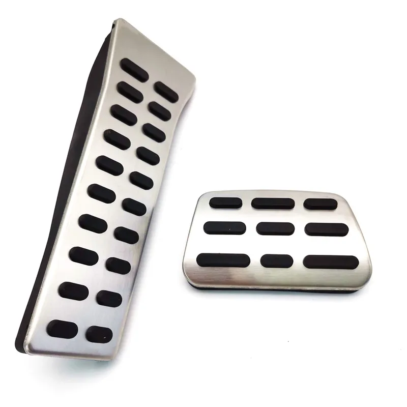 

LHD No Drill Steel Brake Gas Pedal Pad Plate Cover Cap For Hyundai/Kia/Genesis
