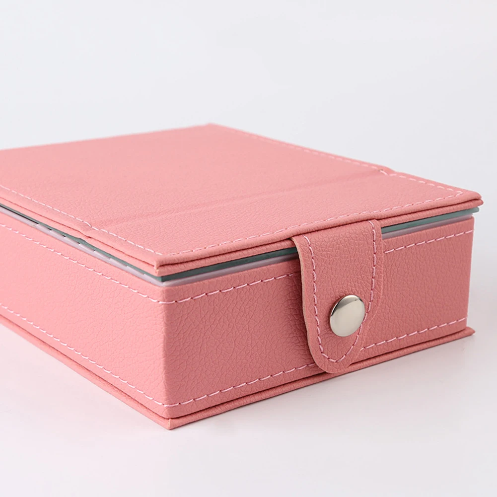 Портативное складное зеркало с ящиком для хранения косметичка органайзер